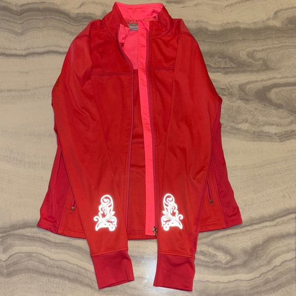 Athleta Raspberry REFLECTIVE Running Jacket - Picture 1 of 6